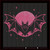 Pink Moon Bat © Kelly Reins  - 100% Hand Rendered Pink After Dark Diamond Art Kit - Made to Order