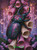 Jeweled Beetle on Foxgloves ©Sandrietta – Licensed Diamond Art Kit - Made to Order