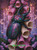 Jeweled Beetle on Foxgloves ©Sandrietta – Licensed Diamond Art Kit - Made to Order