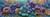 Moonlit Jewel Blooms  ©Elly_A.I. - Licensed Diamond Art Kit - Made to Order
