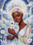 Ethereal Moon Goddess © Dreamy Witch– Licensed Diamond Art Kit  - Made to Order
