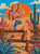 Desert Cowgirl Sunset  © Kelly Reins - Diamond Art Kit - Made to Order