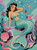 Atomic Aqua Mermaid © Kelly Reins - Diamond Art Kit - Made to Order