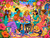 Sunset Friendship Circle © Kelly Reins - Diamond Art Kit - Made to Order