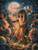 Moonlit Firefly Ghost  ©Sandrietta  – Licensed Diamond Art Kit - Made to Order