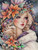 Winter Poinsettia Beauty ©Finira Art – Licensed Diamond Art Kit - Made to Order