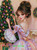 Lavender Christmas Elegance ©Finira Art – Licensed Diamond Art Kit - Made to Order