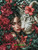 Crimson Tiger Bloom  ©Sandrietta  – Licensed Diamond Art Kit - Made to Order