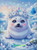 Crystal Arctic Seal © Dreamy Witch– Licensed Diamond Art Kit  - Made to Order