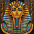 Golden Pharaoh Bust  © Kelly Reins - Diamond Art Kit - Made to Order