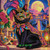 Venetian Masquerade Cat  © Kelly Reins - Diamond Art Kit - Made to Order