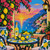 Positano Limoncello Sunset  © Kelly Reins - Diamond Art Kit - Made to Order