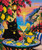Positano Martini Cat © Kelly Reins - Diamond Art Kit - Made to Order