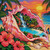 Seashell Island Escape © Kelly Reins - Diamond Art Kit - Made to Order