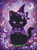 Moonlit Witch Kitty   © Dreamy Witch– Licensed Diamond Art Kit  - Made to Order