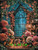 Autumn Hedgehog Haven ©Sandrietta  – Licensed Diamond Art Kit - Made to Order