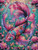 Lotus Jewel Betta ©Sandrietta  – Licensed Diamond Art Kit - Made to Order