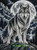 Moonlit Wolf Guardian © Kelly Reins - Diamond Art Kit - Made to Order