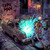 Repo Man 2 by Kristin Schwenke Block, horror diamond art kit featuring a skeletal figure, terrified woman, abandoned car, and explosive supernatural energy in a gritty urban alleyway. Exclusively licensed to Beach City Boutique.