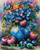 Blueberry Cherry Blooms ©Elly_A.I. - Licensed Diamond Art Kit - Made to Order
