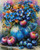Blueberry Cherry Blooms ©Elly_A.I. - Licensed Diamond Art Kit - Made to Order