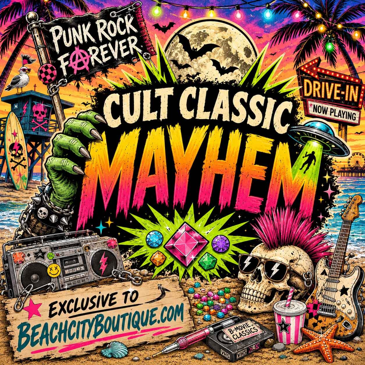 Cult Classic Mayhem | Exclusive Original Art by Kristin Schwenke
