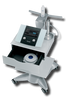 Optional enPuls 2.0 Move Cart with storage drawer, handpiece holder, and compact radial pulse shockwave therapy system.