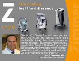 Dr. Geronemus Offers “Extremely Popular” Zimmer MedizinSystems Cryo Skin Cooling To Patients For Increased Comfort During Procedures