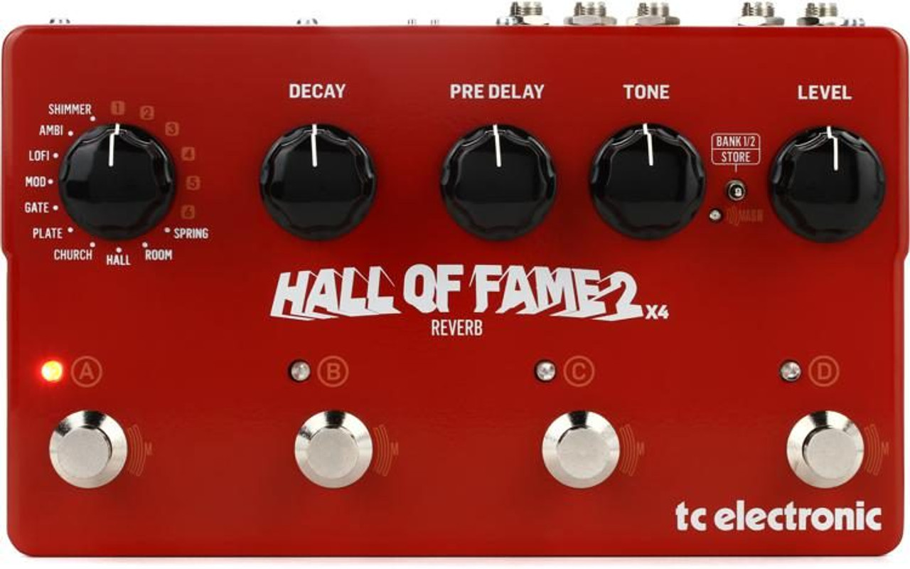tc electronic Hall Of Fame 2x4 Reverb