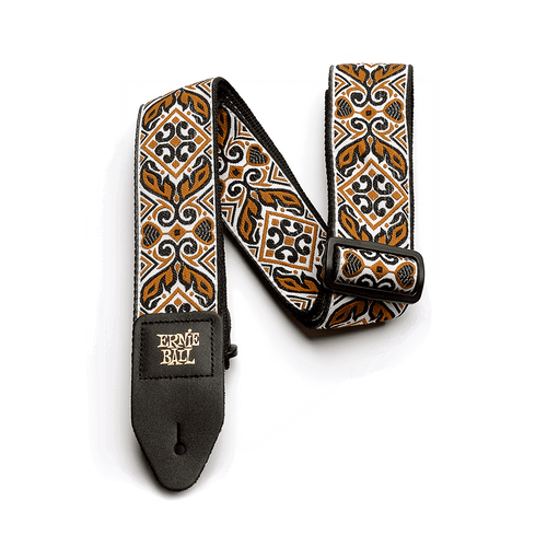 Ernie Ball Classic Jacquard Strap - P04161 - Tribal Brown