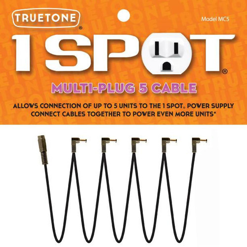 Truetone 1 Spot 5-Plug Daisy Chain Cable