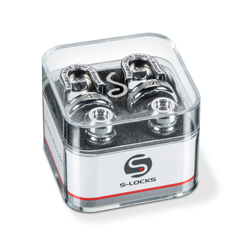 Schaller S-Locks Improved Strap Lock System - Nickel