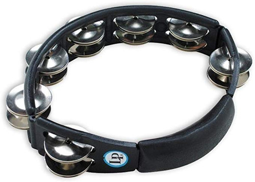 Latin Percussion Cyclops Handheld Tambourine w/ Double-Row Steel Jingles