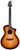 Premier Concert CE, Redwood/Indian Rosewood - Edgeburst