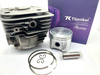  TITANIKEL BIG BORE Cylinder with POP UP piston kit For Husqvarna 390 chainsaw 57 mm HYWAY 