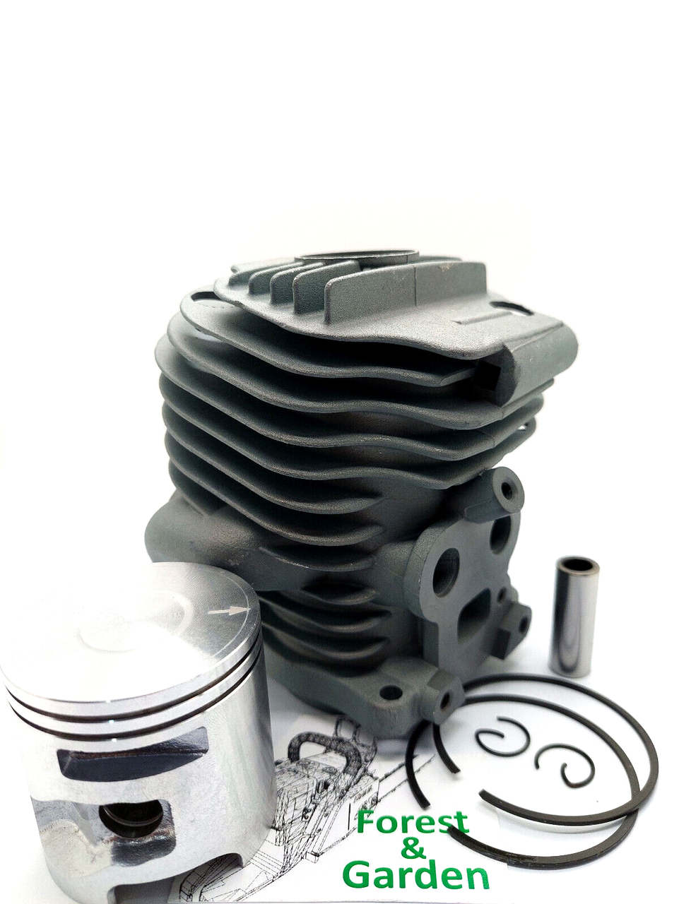 Hyway Nikasil Cylinder Piston Kit – Fits Partner Husqvarna K750 K760 Cut-Off Saw