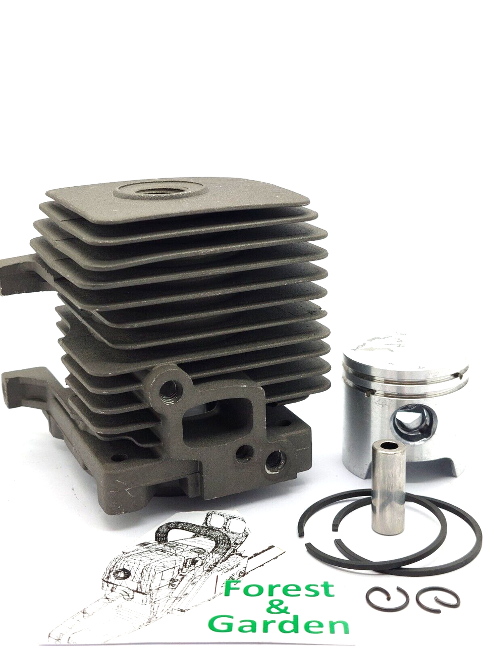 Caber Piston Ring For STIHL FC55, FS38, FS45, FS46, FS50 Trimmers & Brushcutters - Part # 4144 034 3000