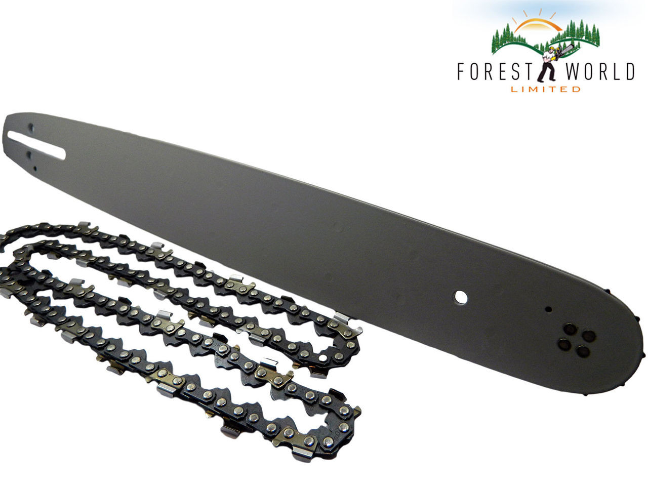 15" Guide Bar & Chain Fits ALPINA,CASTOR,EFCO,EINHELL,KOMATSU,ZENOAH