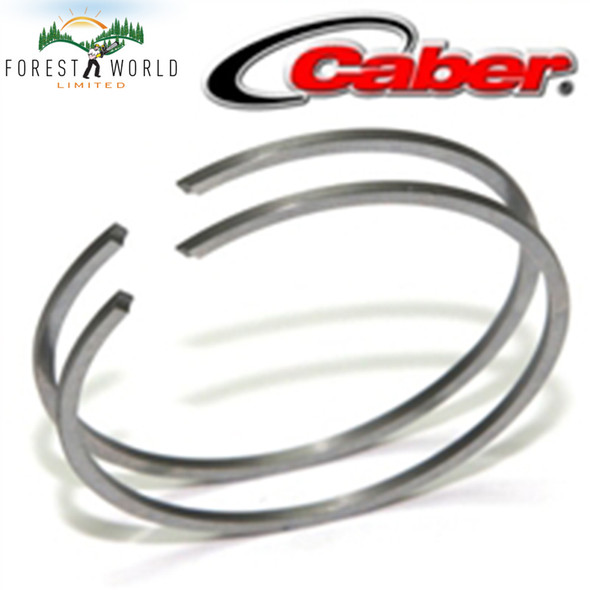 Stihl 018,MS180 piston rings,38 x1,2 x 1,6 ,Made in Italy by CABER(METEOR)