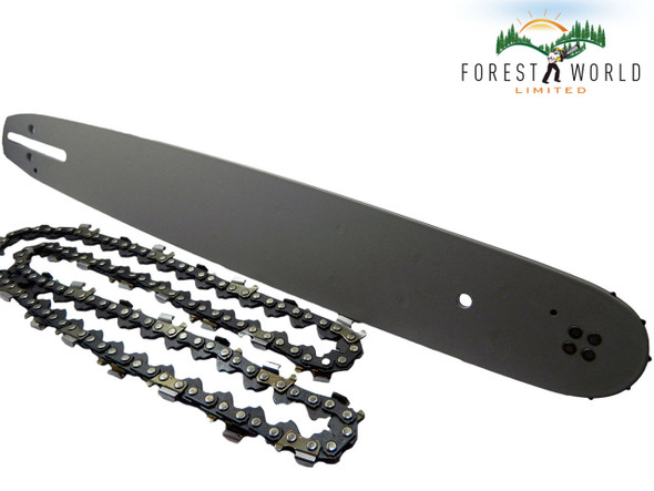 15" Guide Bar & Chain For HUSQVARNA 55,E1400,E1600,E1800,EL16,136 325'' .050'' 