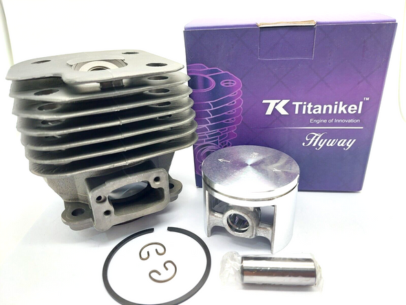 TITANIKEL Cylinder head Pot piston Kit For Husqvarna 272 chainsaw HYWAY