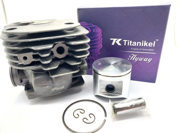 TITANIKEL Cylinder head Pot piston Kit For Husqvarna 365 365SP chainsaw HYWAY