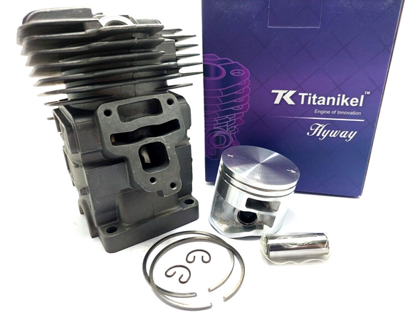 TITANIKEL Cylinder Head Pot piston kit For STIHL MS391 391 chainsaws HYWAY