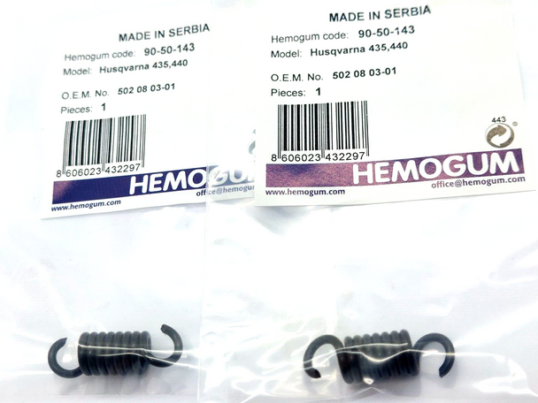 2 pcs Clutch Spring Set Husqvarna 435 435e 440e 244 RX 