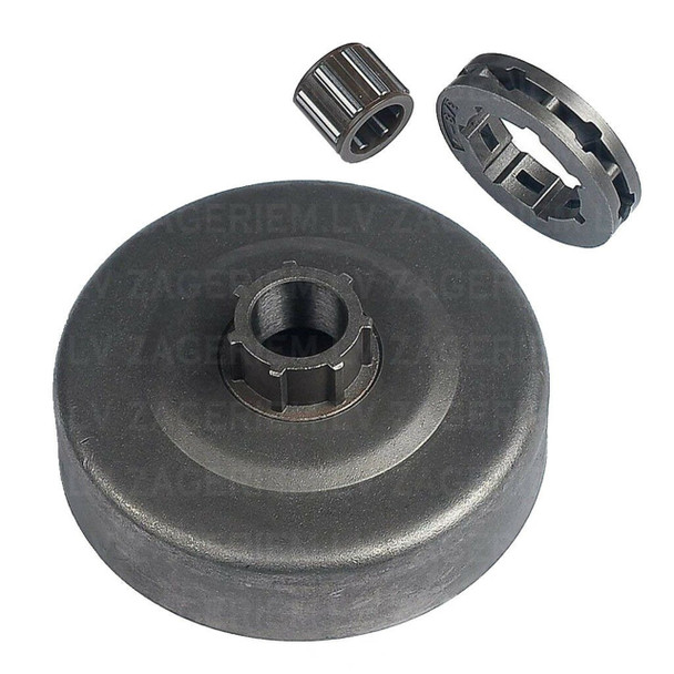 Clutch Drum Rim Sprocket Bearing Kit for Chinese 45 cc 52 cc 58 cc chainsaws 3/8''  Clutch Drum Rim Sprocket Bearing Kit for Chinese 45 cc 52 cc 58 cc chainsaws 3/8''