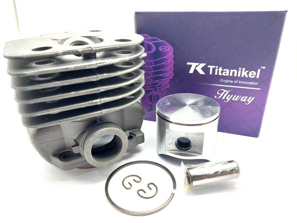 TITANIKEL Cylinder head Pot piston Kit For Husqvarna 365 365SP chainsaw HYWAY