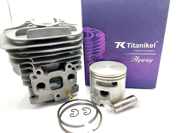 TITANIKEL Cylinder Head POT piston kit For Husqvarna 575 chainsaw HYWAY