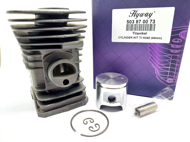 HYWAY 40 mm Cylinder Head Pot piston kit For HUSQVARNA 340 345 JONSERED 2141