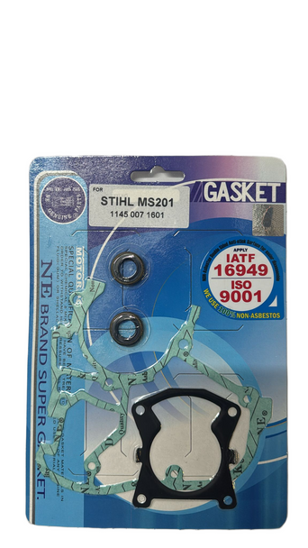 Full Gasket set with oil seals
 For STIHL chainsaws
MS201 MS201T Full Gasket set with oil seals
 For STIHL chainsaws
MS201 MS201T