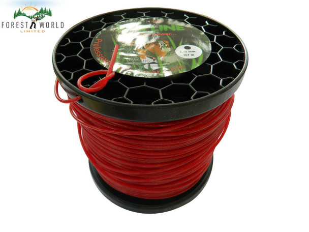 SIAT Heavy Duty Professional ALU Strimmer line wire,1 kg roll,2,7 mm,ROUND